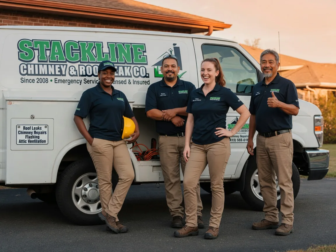 Chimney flashing repair company in Darlington, WI